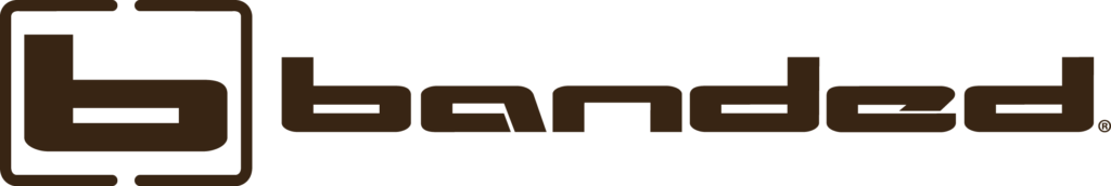 Banded logo